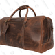 Handmade Leather Travel Duffel Bag | $127 | Amazon